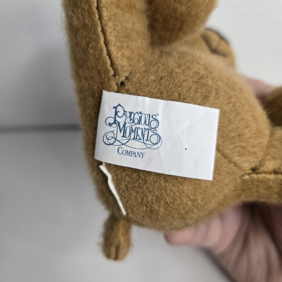 Precious Moments 1999 Teddy Bear Ribbon Charm Ashton Drake Plush Vintage - Picture 4 of 5